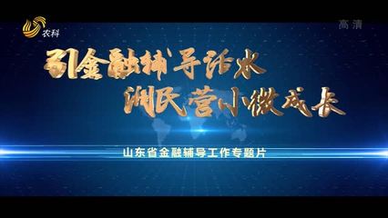 引金融輔導(dǎo)活水 潤民營小微成長——山東省金融輔導(dǎo)工作專題片